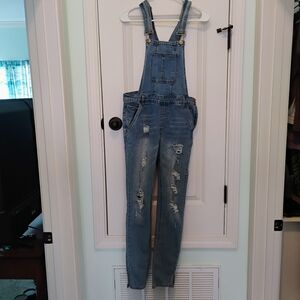 Dollhouse Blue Denim Overalls Sz 11